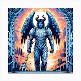 Demons And Angels 3 Canvas Print