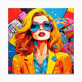 Pop Art Canvas Print