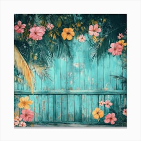 Tropical Background Art 3 Canvas Print