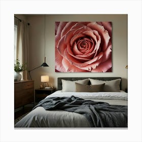 Pink Rose Canvas Print