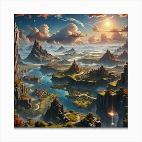 Fantasy Landscape 10 Canvas Print