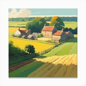 Country House 3 Canvas Print