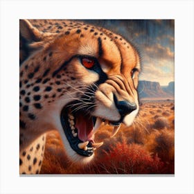 Cheetah 1 Canvas Print