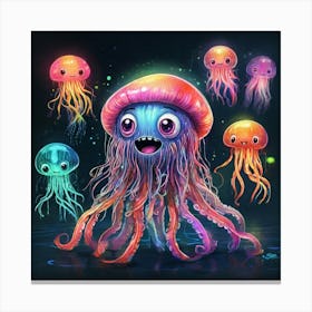 Jellyfish 19 Canvas Print