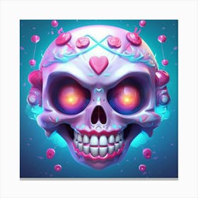 Sugar Skull Canvas Print