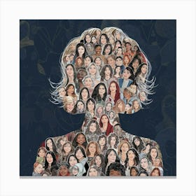 Portrait Of Women 1 Canvas Print