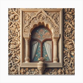 Ornate Window 1 Canvas Print