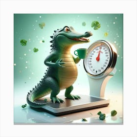 Alligator 3 Canvas Print