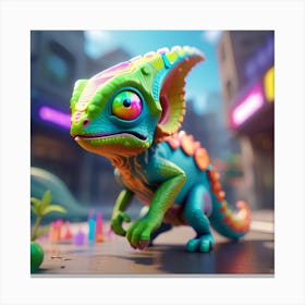 Lizard 2 Canvas Print