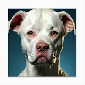 Portrait Of A Dog 5 Canvas Print