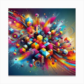 Abstract Art 6 Canvas Print