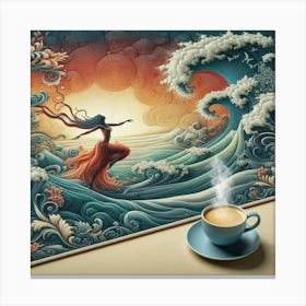 ART OF COFFEE Canvas Print