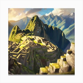 Machu Picchu 1 Canvas Print