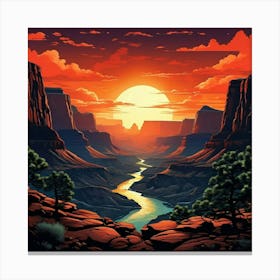 Grand Canyon National Park Canvas Print