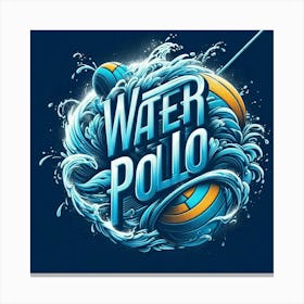 Water Polo Canvas Print