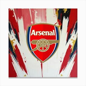 Arsenal F.C Logo Wall Art 19 Canvas Print