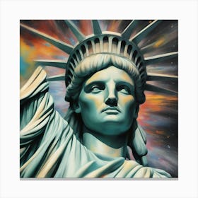 Statue Of Liberty Canvas Print