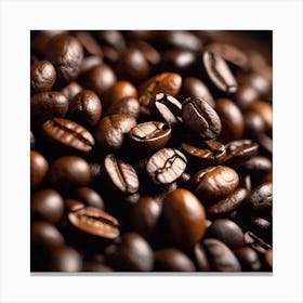 Coffee Beans 110 Canvas Print