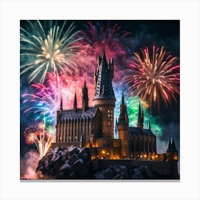 Hogwarts Castle Canvas Print
