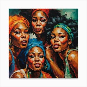 sisters Canvas Print