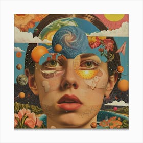 'Cosmic Girl' Canvas Print