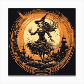 Halloween Collection By Csaba Fikker 65 Canvas Print