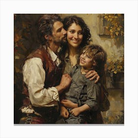 Family Portrait Canvas Print