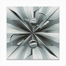 Monochrome Momentum Canvas Print