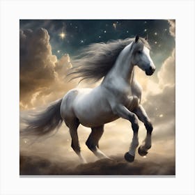 Horse In The Sky Canvas Print