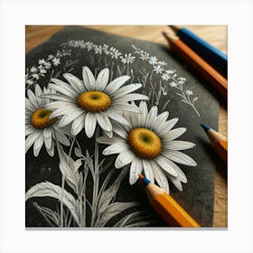 Daisies 8 Canvas Print