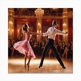 Ballroom Dance Canvas Print
