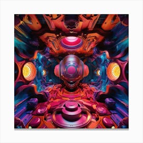 Abstract Fractal Art 2 Canvas Print