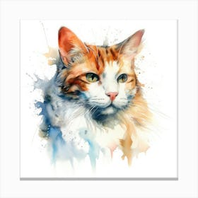 Kinkalow Cat Portrait Canvas Print