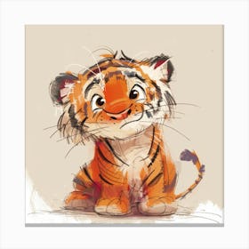 Tiger Cub Canvas Print