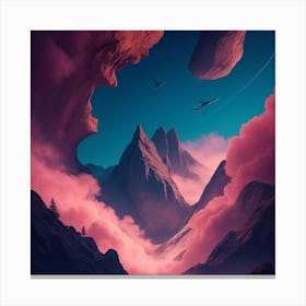 Landscape Painting Canvas Print