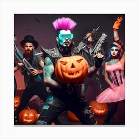 Halloween Party 15 Canvas Print