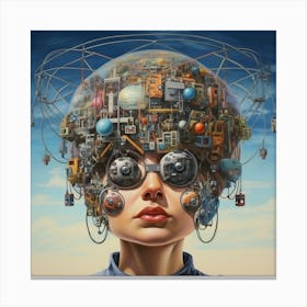 Futurist Canvas Print