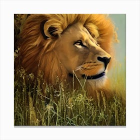 Beautiful Lion 2 Canvas Print