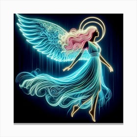 Angel With Wings 13 Canvas Print