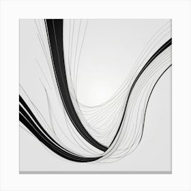 Default Minimal Lines7 Art 1 Canvas Print