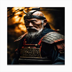 Samurai Warrior Canvas Print