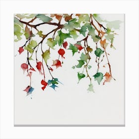 Ivy tr Canvas Print