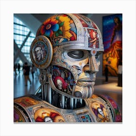 Robot Canvas Print