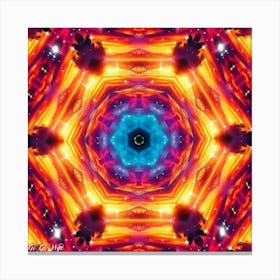 Psychedelic Mandala 86 Canvas Print