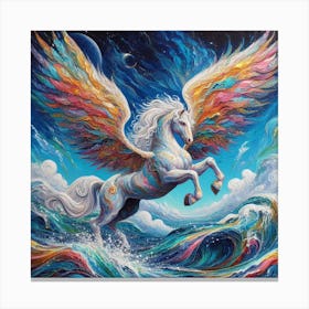 Pegasus 6 Canvas Print