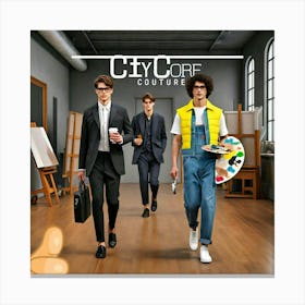 City core couture Canvas Print