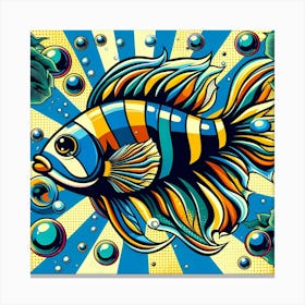 Betta Fish Canvas Print