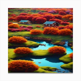 Autumn Landscape 2 Canvas Print