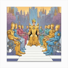 King Of The Kings Canvas Print