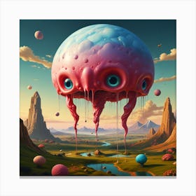 Aliens Canvas Print